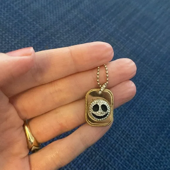 Jack Skellington Gold plated silver Pendant - Picture 2 of 5